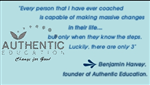 Business Card Design by ninoo for Authentic Education | Design: #30636