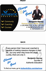 Business Card Design by Chevalier Business Solutions Inc