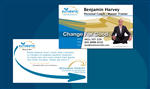 Business Card Design by John Pallasigue Web and Graphic Design for Authentic Education | Design: #30828