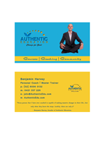 Visitenkarten-Design von Smitha Abraham für Authentic Education | Design #30596