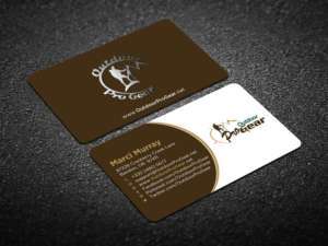 Diseño de Tarjeta de Presentación por Verified artistry (Design garden) para Outdoor Pro Gear | Diseño: #12752567