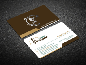 Diseño de Tarjeta de Presentación por Verified artistry (Design garden) para Outdoor Pro Gear | Diseño: #12752569