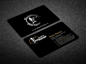 Diseño de Tarjeta de Presentación por Verified artistry (Design garden) para Outdoor Pro Gear | Diseño: #12752575