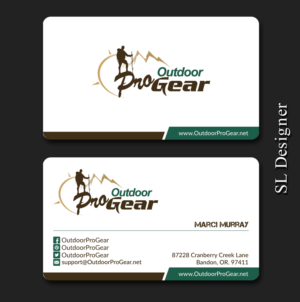 Diseño de Tarjeta de Presentación por SL Designer para Outdoor Pro Gear | Diseño: #12755204