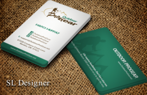 Diseño de Tarjeta de Presentación por SL Designer para Outdoor Pro Gear | Diseño: #12755210