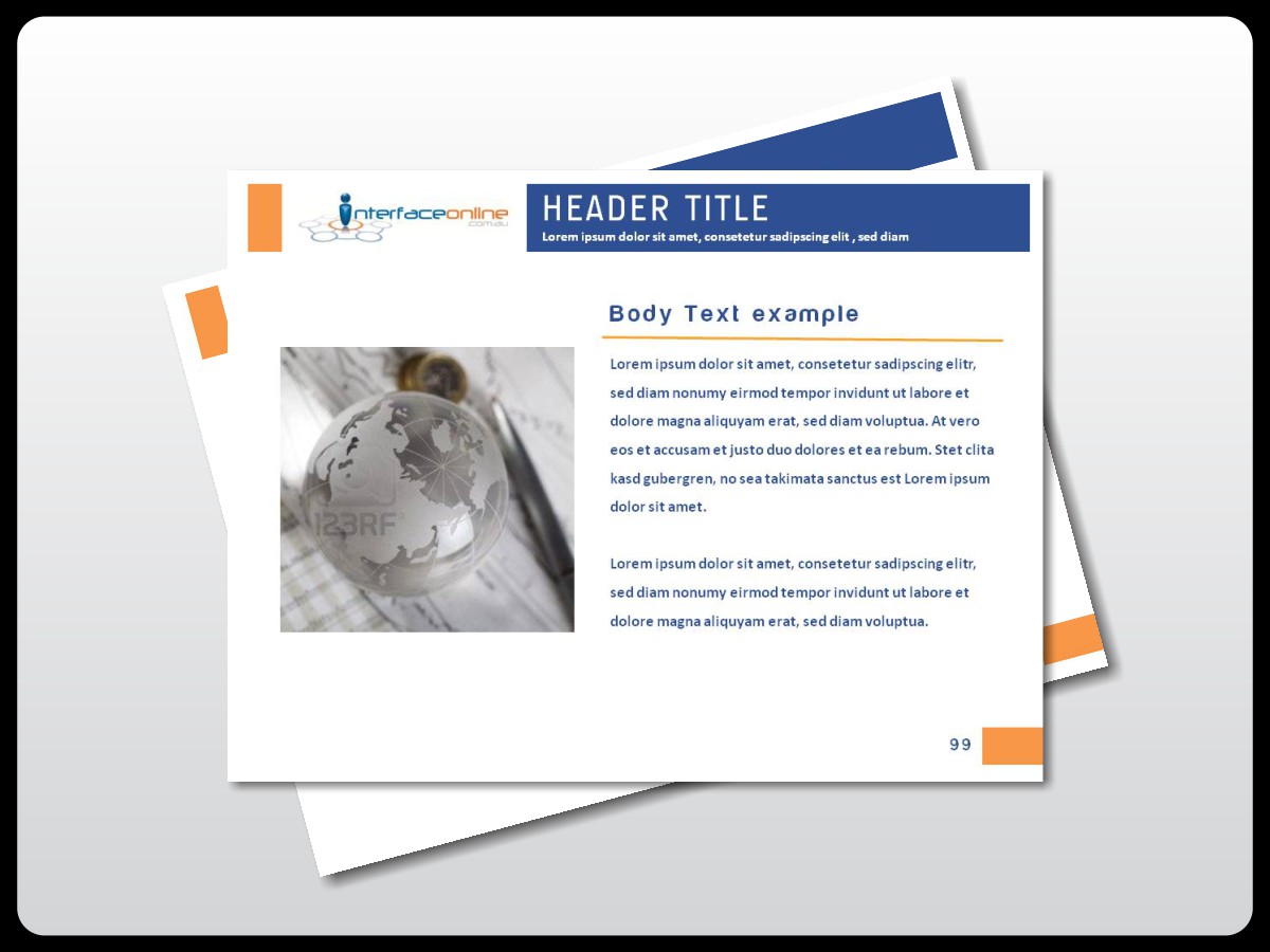 PowerPoint Design by denuj for Interface Online | Design #524116