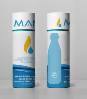 Stainless Steel Water Bottle Packaging | Packaging Design by Sergio Coelho