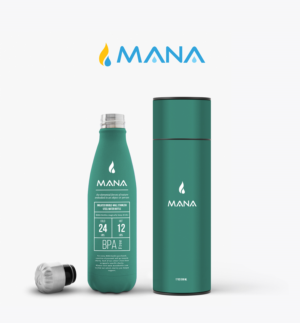 Stainless Steel Water Bottle Packaging | Verpackungs-Design von Ted Vesania