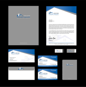 Luxurious Presentation Folders and stationary design for a Real Estate Company | Design de Papeterie par SL Designer