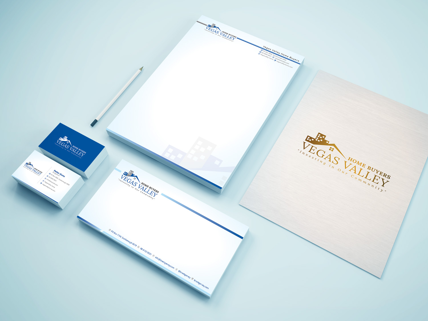 Stationery Design by Petter Goms for this project | Design #12831849