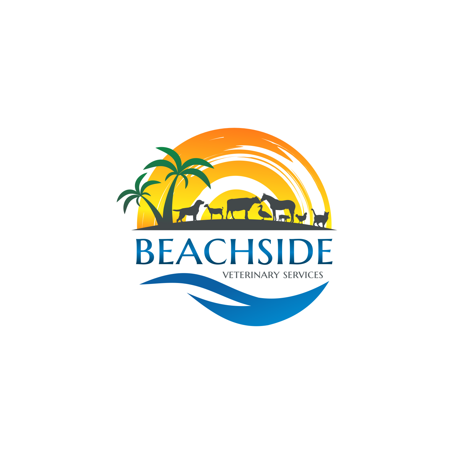 Logo-Design von eugenv für Beachside Veterinary Services | Design: #12824877