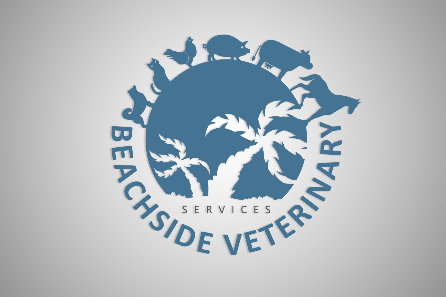 Logo Design by Grafactory for Beachside Veterinary Services | Design #12771988