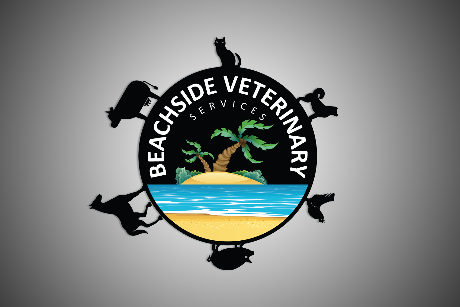 Logo Design by Grafactory for Beachside Veterinary Services | Design #12772440