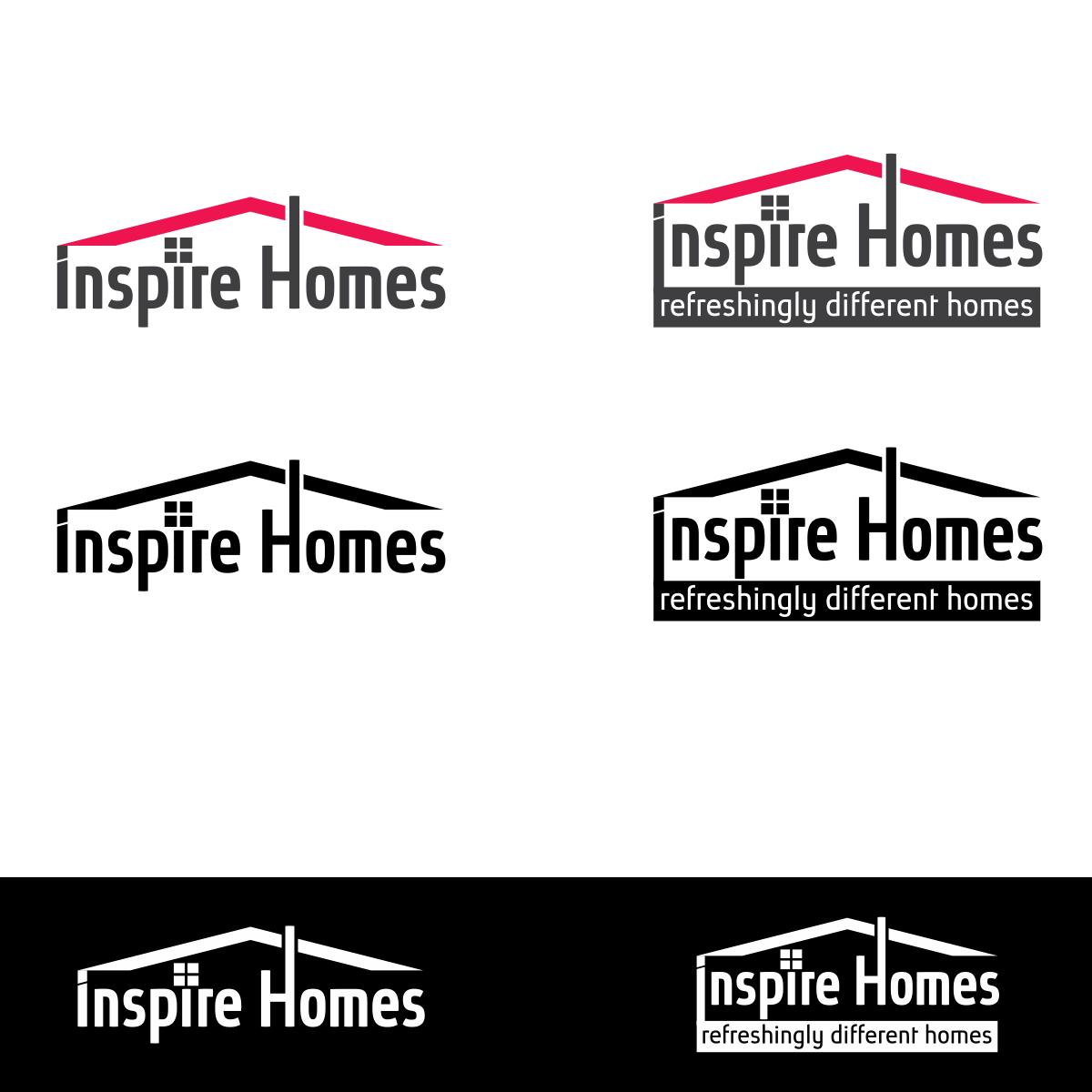Logo Design by moisesf for Inspire Homes | Design #12764744