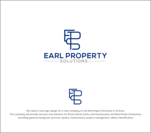 Logo Design by ecorokerz for Earl Property Solutions | Design #12759882