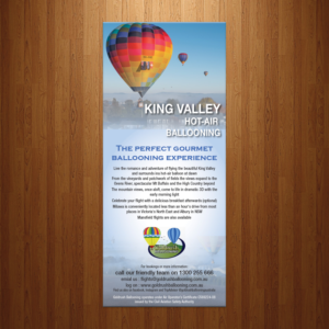 Diseño de Flyer por theblueart para Goldrush Ballooning | Diseño: #19630892
