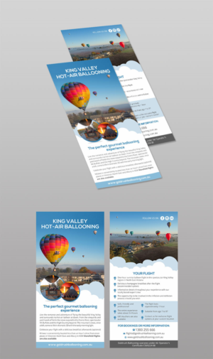 Hot-air ballooning company needs a DL-size flyer | Flyer-Design von aspiremedia