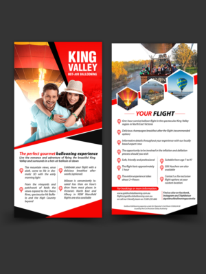 Flyer-Design von Pictorial für Goldrush Ballooning | Design #19629476