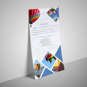 Hot-air ballooning company needs a DL-size flyer | Flyer Design by Kingdom Vision