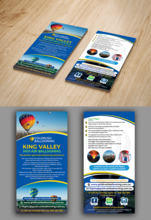 Diseño de Flyer por ecorokerz para Goldrush Ballooning | Diseño: #19624853