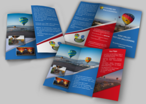 Diseño de Flyer por Shaza Albero para Goldrush Ballooning | Diseño: #19670117