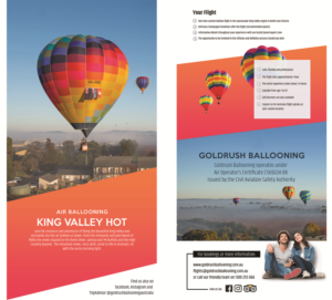 Design de Flyer par subhalaxmi  khamari pour Goldrush Ballooning | Design : #19619549