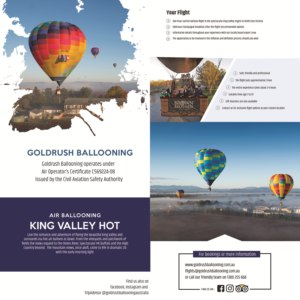 Design de Flyer par subhalaxmi  khamari pour Goldrush Ballooning | Design : #19626236