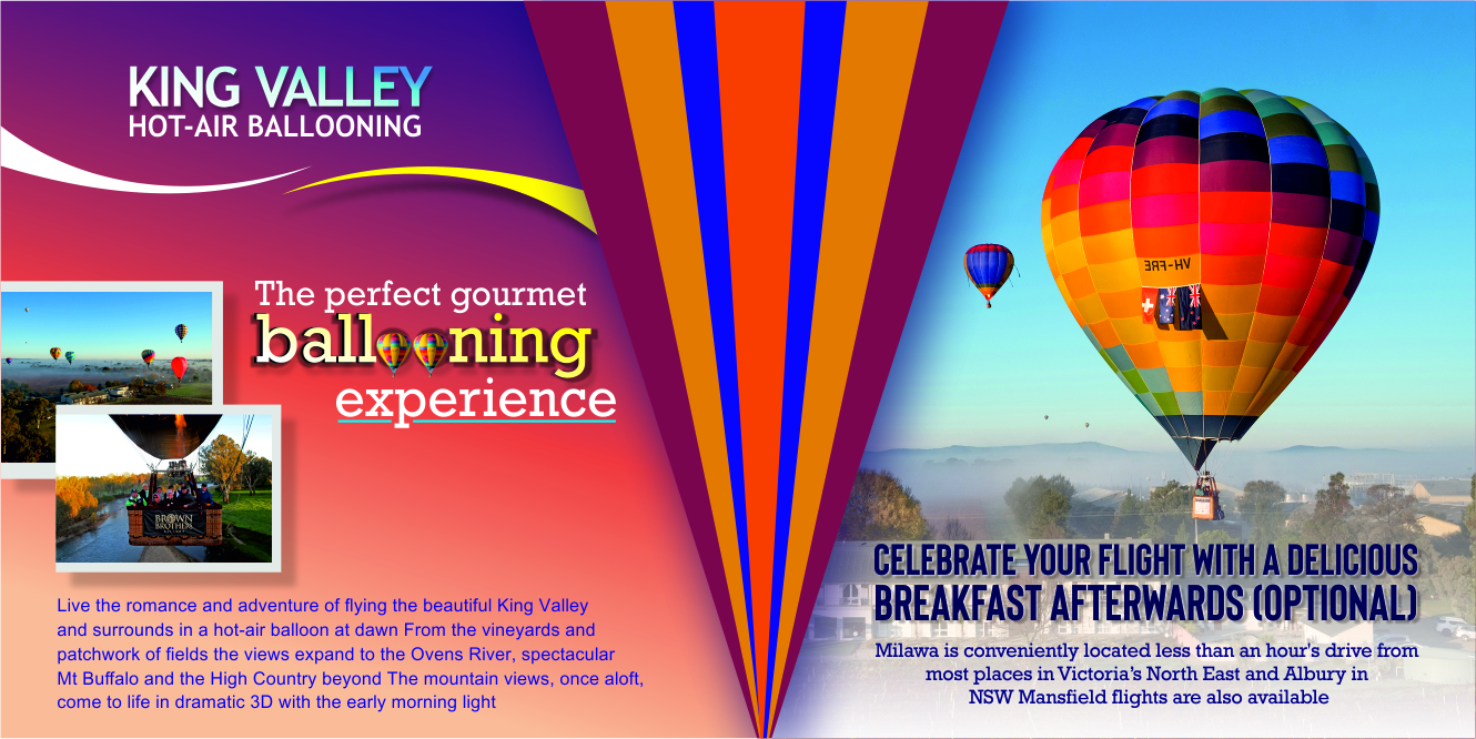 Flyer Design by Abdulyasar 2 for Goldrush Ballooning | Design #19623390