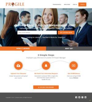 Web Design by pb for PROGILE Tech INC | Design: #12766336