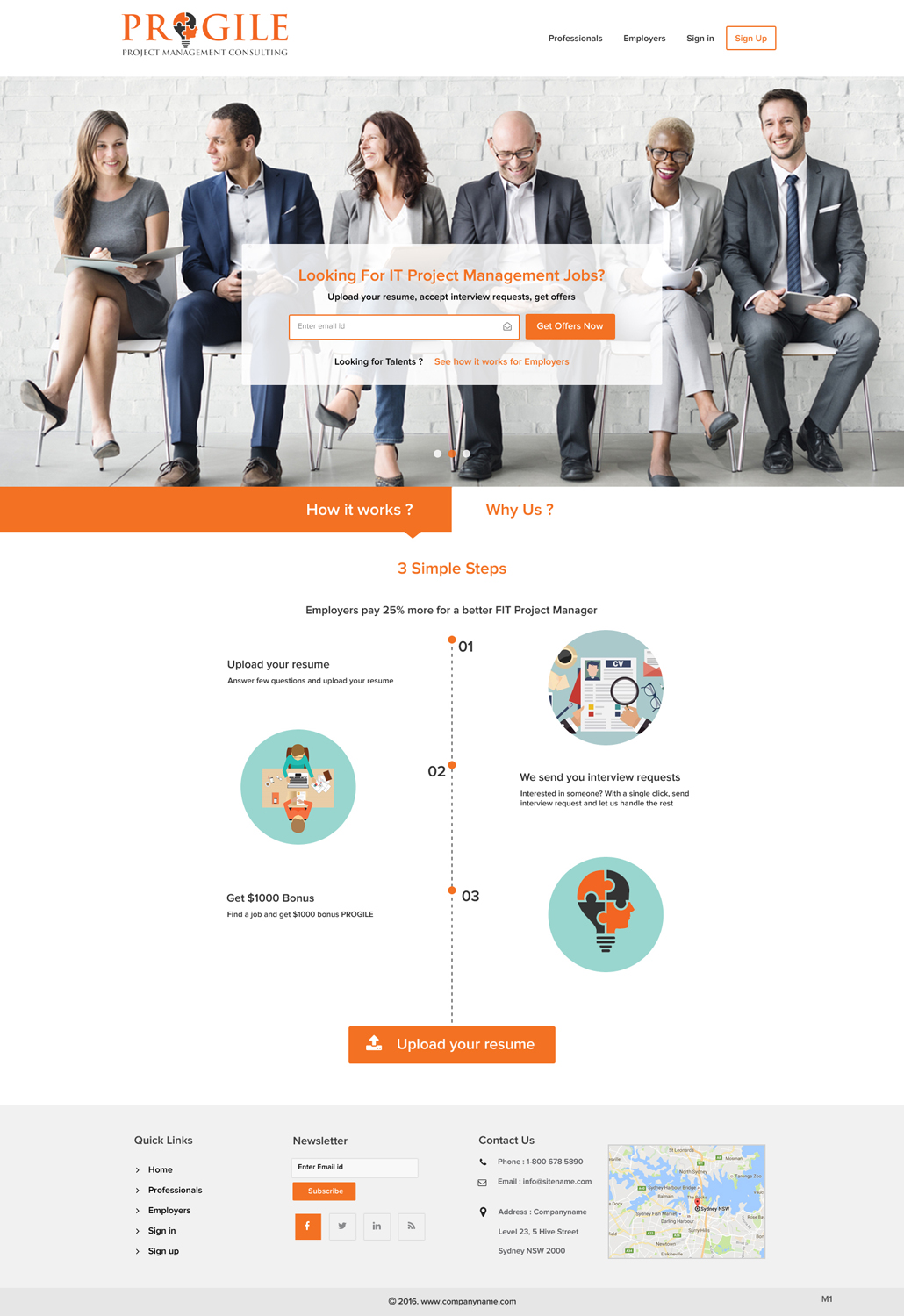 Web Design by pb for PROGILE Tech INC | Design #12766341