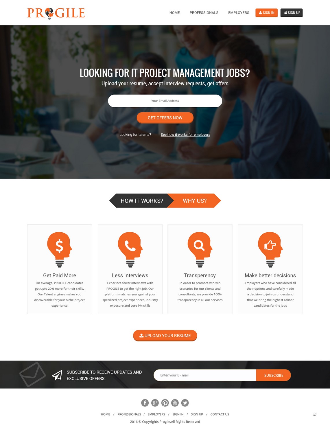 Web Design by pb for PROGILE Tech INC | Design #12766354