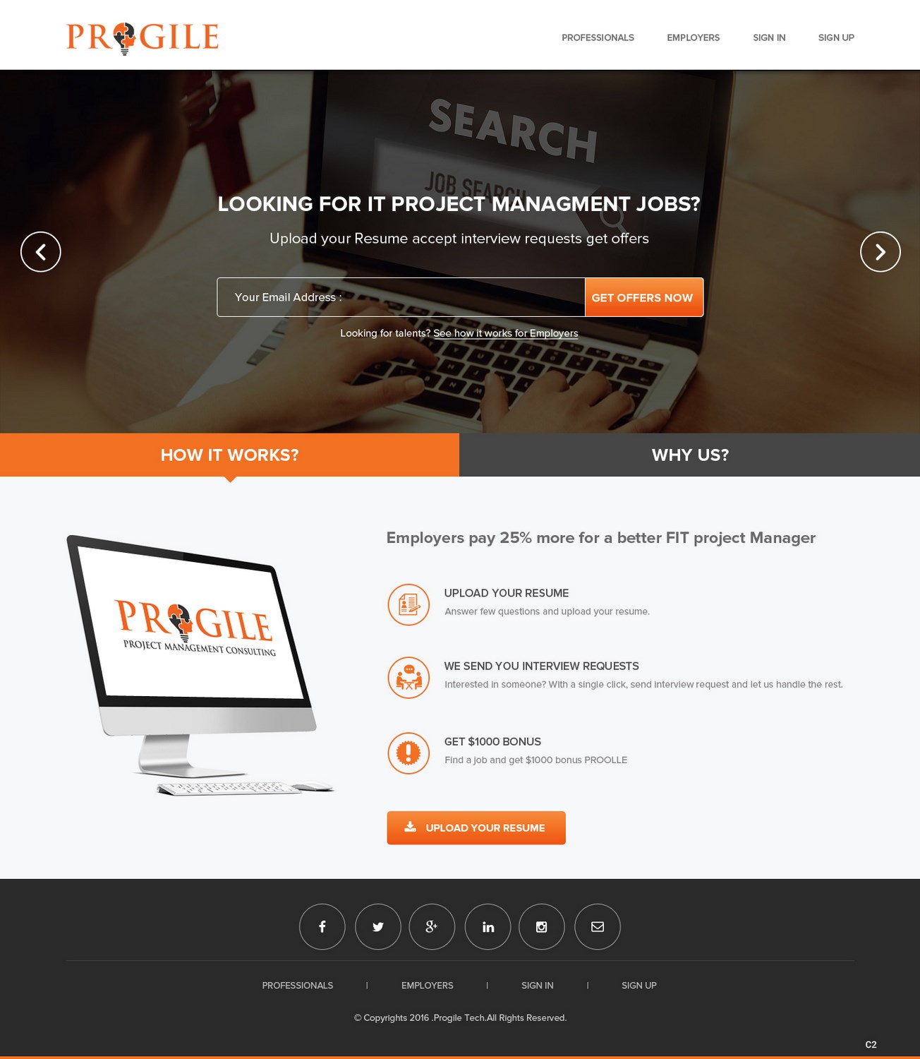 Web Design by pb for PROGILE Tech INC | Design #12766356