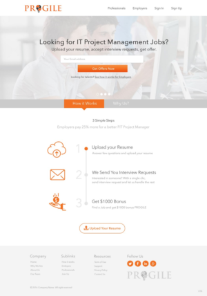 Web Design by pb for PROGILE Tech INC | Design: #12766377
