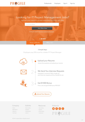 Web Design by pb for PROGILE Tech INC | Design: #12766378
