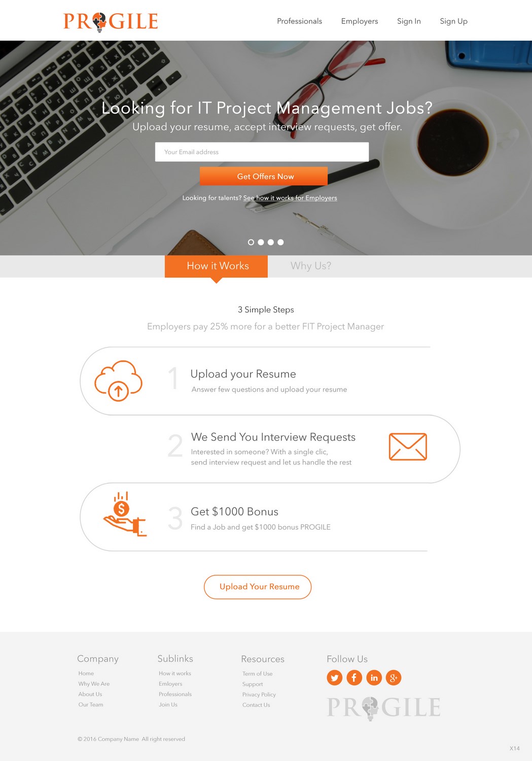Web Design by pb for PROGILE Tech INC | Design #12766379