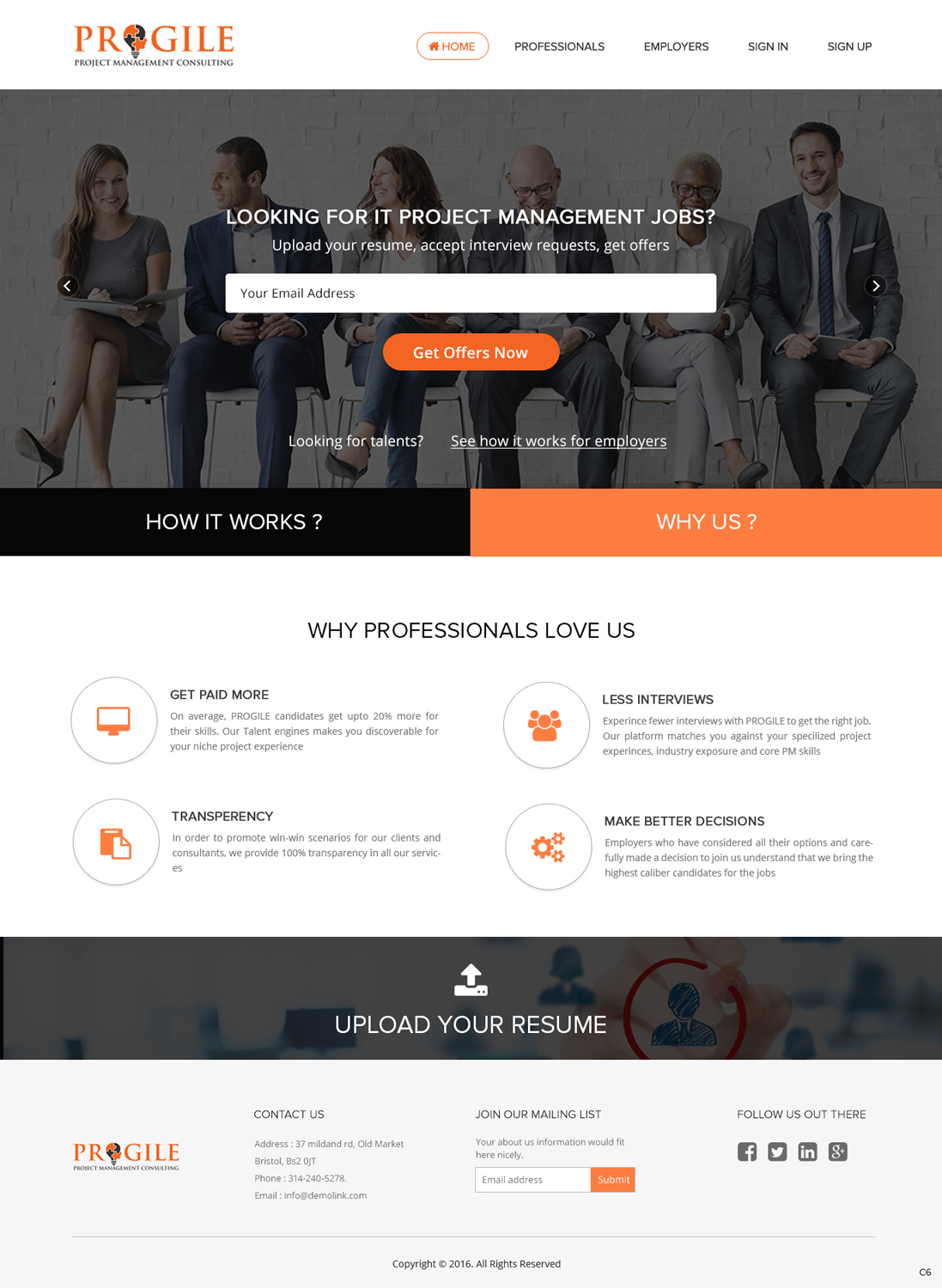 Web Design by pb for PROGILE Tech INC | Design #12766381