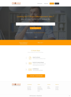 Web Design by pb for PROGILE Tech INC | Design: #12776352