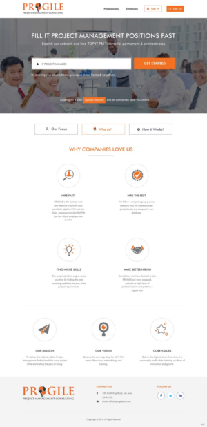 Web Design by pb for PROGILE Tech INC | Design: #12875378