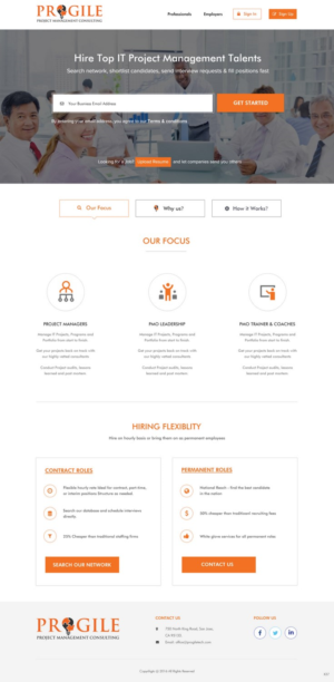 Web Design by pb for PROGILE Tech INC | Design: #12875382