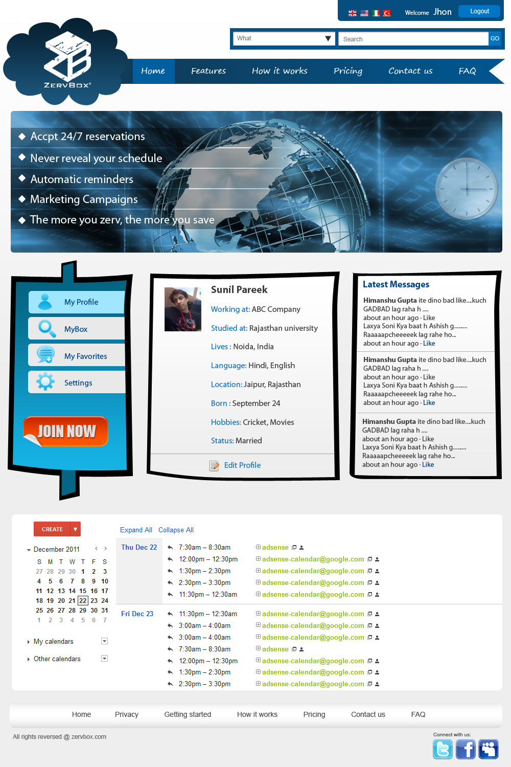 Web Design by Sunil for this project | Design #540976