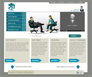 Web Design by pb for this project | Design: #532854