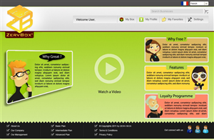 Web Design by pb for this project | Design: #532857