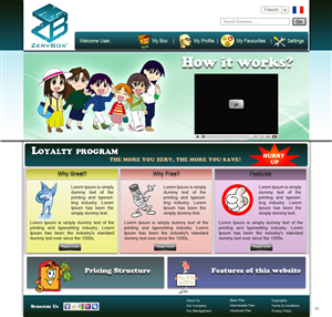 Web Design by pb for this project | Design: #532859