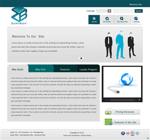 Web Design by pb for this project | Design: #533335