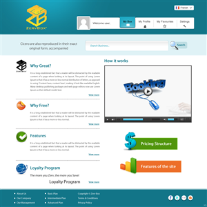 Web Design by pb for this project | Design: #533339