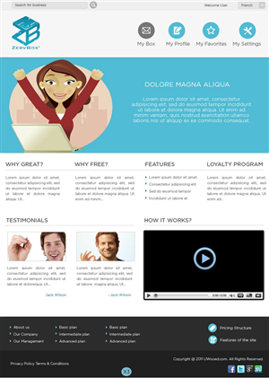 Web Design by pb for this project | Design: #534067