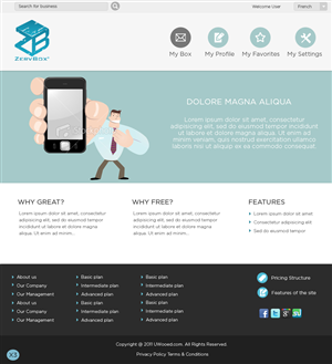 Web Design by pb for this project | Design: #538554