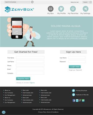 Web Design by pb for this project | Design: #539133
