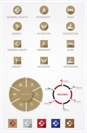 Draw Health and Wellness Icons | Icon Design by bdesigner9