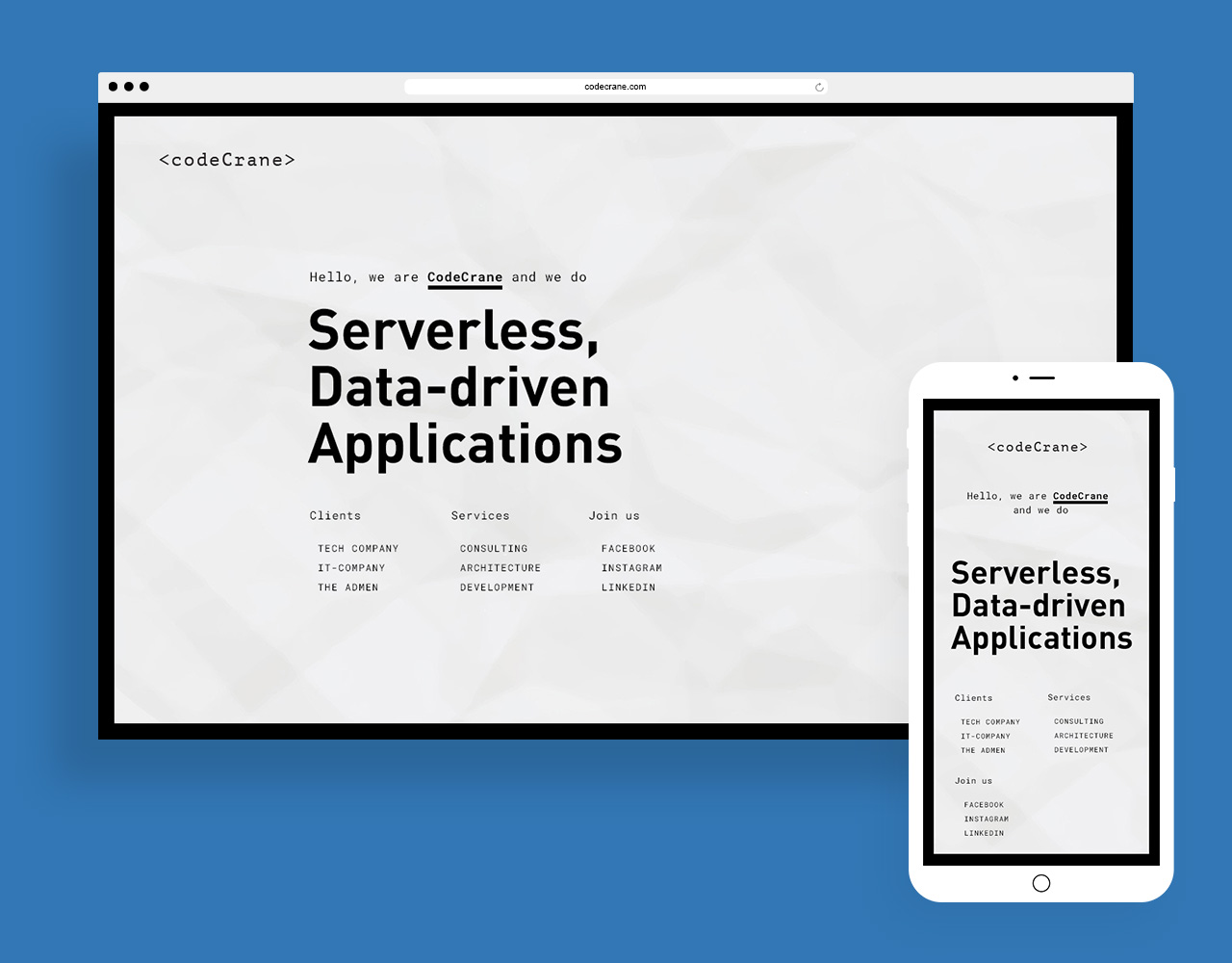 Web Design by Teemu Hakala for this project | Design #12762383